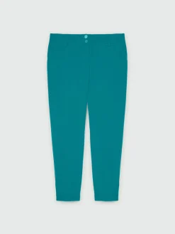 Fiorella Rubino Completi Colorati|Pantaloni|Pantaloni Dritti Con Tasche All'americana