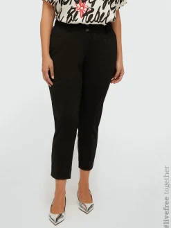 Fiorella Rubino Completi Colorati|Pantaloni|Pantaloni Dritti Con Tasche All'americana