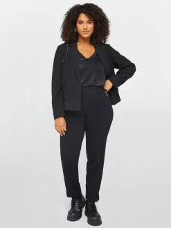 Fiorella Rubino Pantaloni|Pantaloni Dritti Con Zip