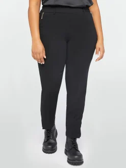 Fiorella Rubino Pantaloni|Pantaloni Dritti Con Zip