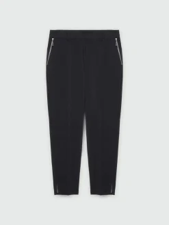 Fiorella Rubino Pantaloni|Pantaloni Dritti Con Zip