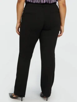 Fiorella Rubino Pantaloni|Pantaloni Dritti In Scuba Crêpe