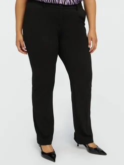 Fiorella Rubino Pantaloni|Pantaloni Dritti In Scuba Crêpe