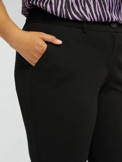 Fiorella Rubino Pantaloni|Pantaloni Dritti In Scuba Crêpe