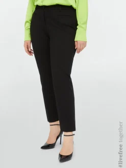 Fiorella Rubino Pantaloni|Pantaloni Dritti In Viscosa LENZING™ ECOVERO™
