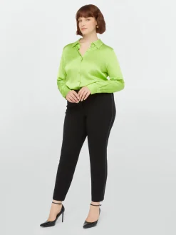 Fiorella Rubino Pantaloni|Pantaloni Dritti In Viscosa LENZING™ ECOVERO™