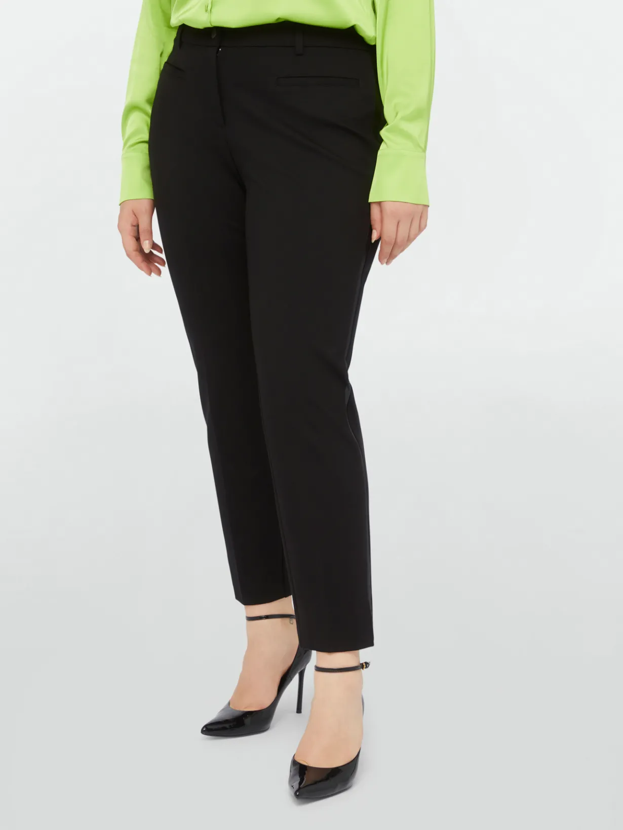 Fiorella Rubino Pantaloni|Pantaloni Dritti In Viscosa LENZING™ ECOVERO™