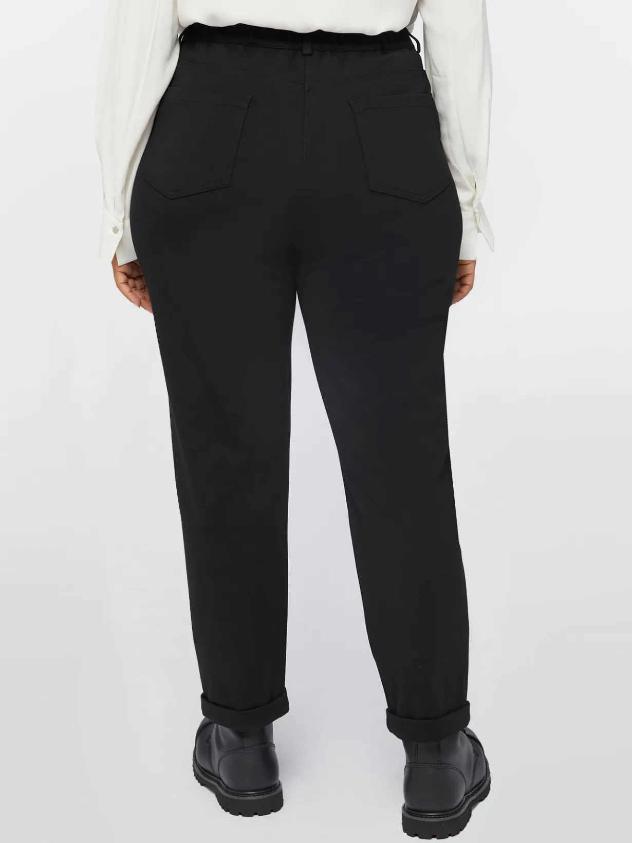 Fiorella Rubino Pantaloni|Pantaloni Dritti In Viscosa LENZING™ ECOVERO™