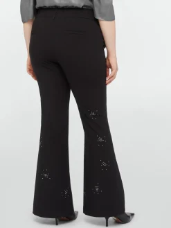 Fiorella Rubino Pantaloni|Pantaloni Flare Con Punti Luce