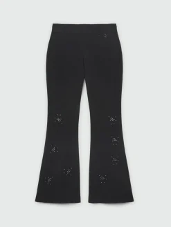 Fiorella Rubino Pantaloni|Pantaloni Flare Con Punti Luce