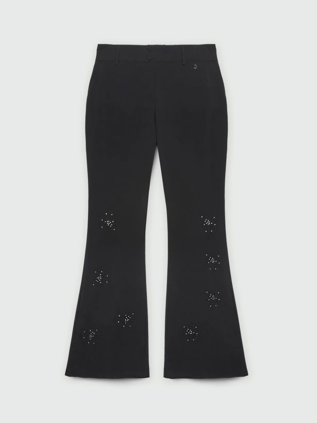 Fiorella Rubino Pantaloni|Pantaloni Flare Con Punti Luce