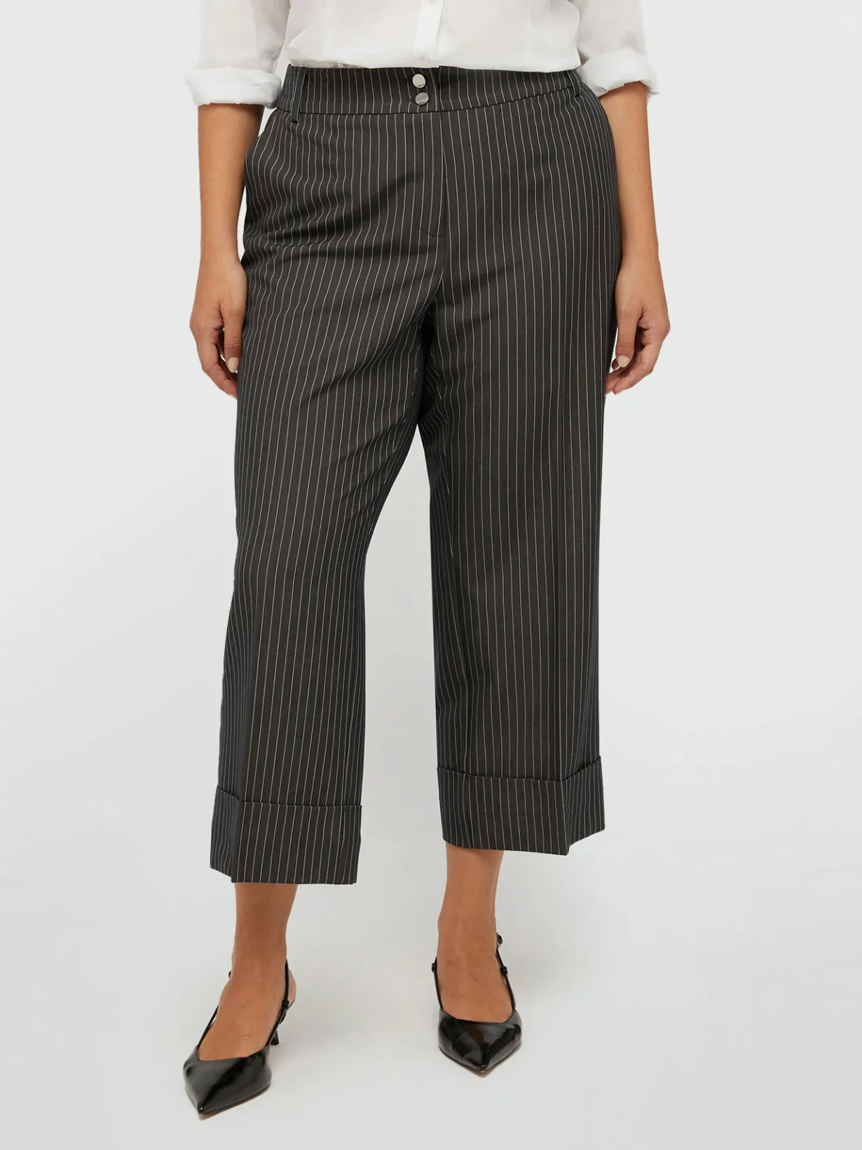 Fiorella Rubino Pantaloni|Pantaloni Gessati