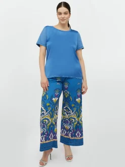 Fiorella Rubino Pantaloni|Pantaloni In Raso Stampato