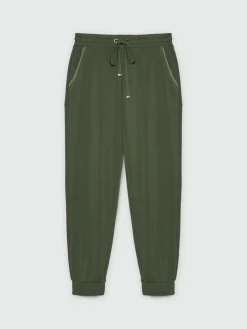 Fiorella Rubino Pantaloni|Pantaloni Joggers Con Dettagli Lurex