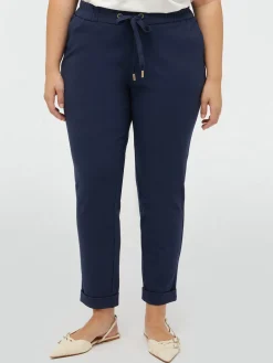 Fiorella Rubino Pantaloni|Pantaloni Joggers In Viscosa LENZING™ ECOVERO™