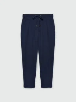 Fiorella Rubino Pantaloni|Pantaloni Joggers In Viscosa LENZING™ ECOVERO™