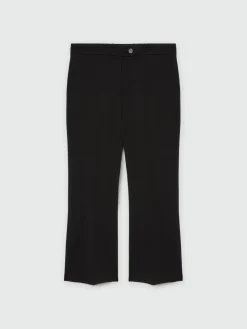 Fiorella Rubino Pantaloni|Pantaloni Kick Flare In Viscosa LENZING™ ECOVERO™