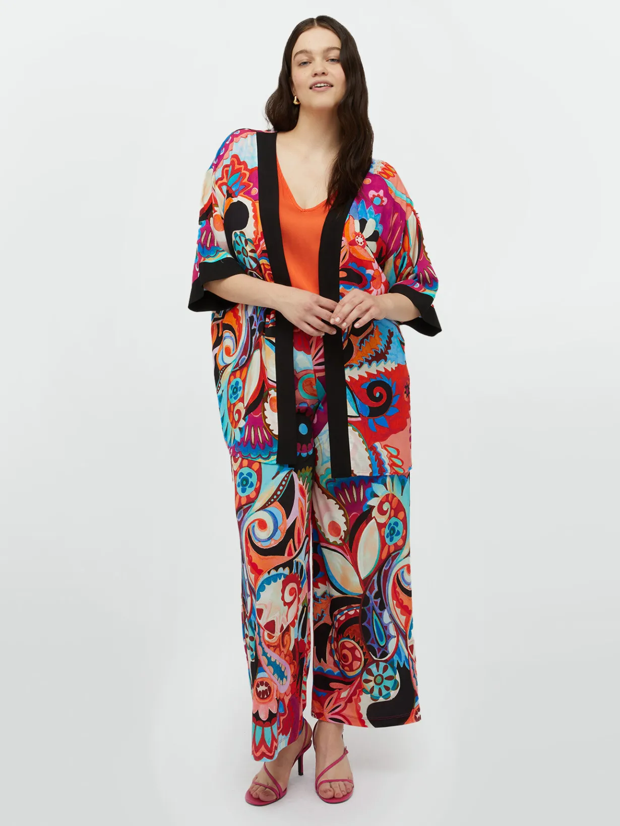 Fiorella Rubino Pantaloni|Pantaloni Multicolor In Jersey
