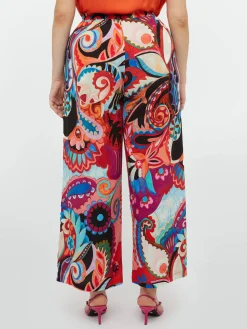 Fiorella Rubino Pantaloni|Pantaloni Multicolor In Jersey