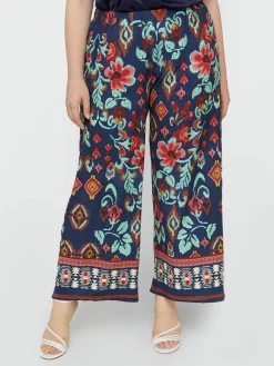 Fiorella Rubino Pantaloni|Completi Colorati|Pantaloni Palazzo Stampati