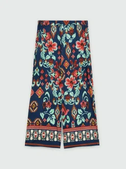 Fiorella Rubino Pantaloni|Completi Colorati|Pantaloni Palazzo Stampati