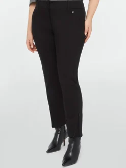 Fiorella Rubino Pantaloni|Pantaloni Skinny Con Dettaglio In Tulle