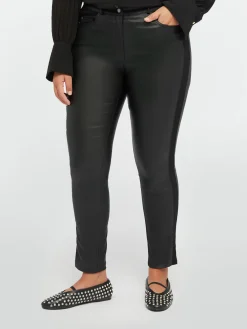 Fiorella Rubino Pantaloni|Pantaloni Skinny In Due Tessuti