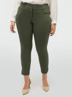 Fiorella Rubino Pantaloni|Pantaloni Skinny In Viscosa LENZING™ ECOVERO™