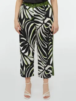 Fiorella Rubino Pantaloni|Pantaloni Stampa Foliage