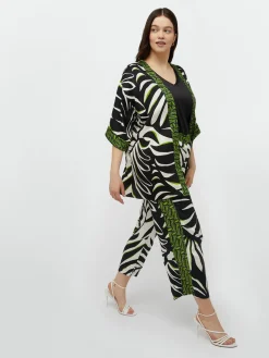 Fiorella Rubino Pantaloni|Pantaloni Stampa Foliage
