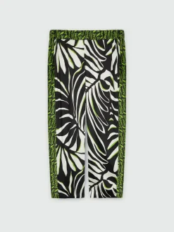 Fiorella Rubino Pantaloni|Pantaloni Stampa Foliage