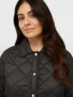 Fiorella Rubino Piumini|Piumino Leggero Con Impunture Geometriche