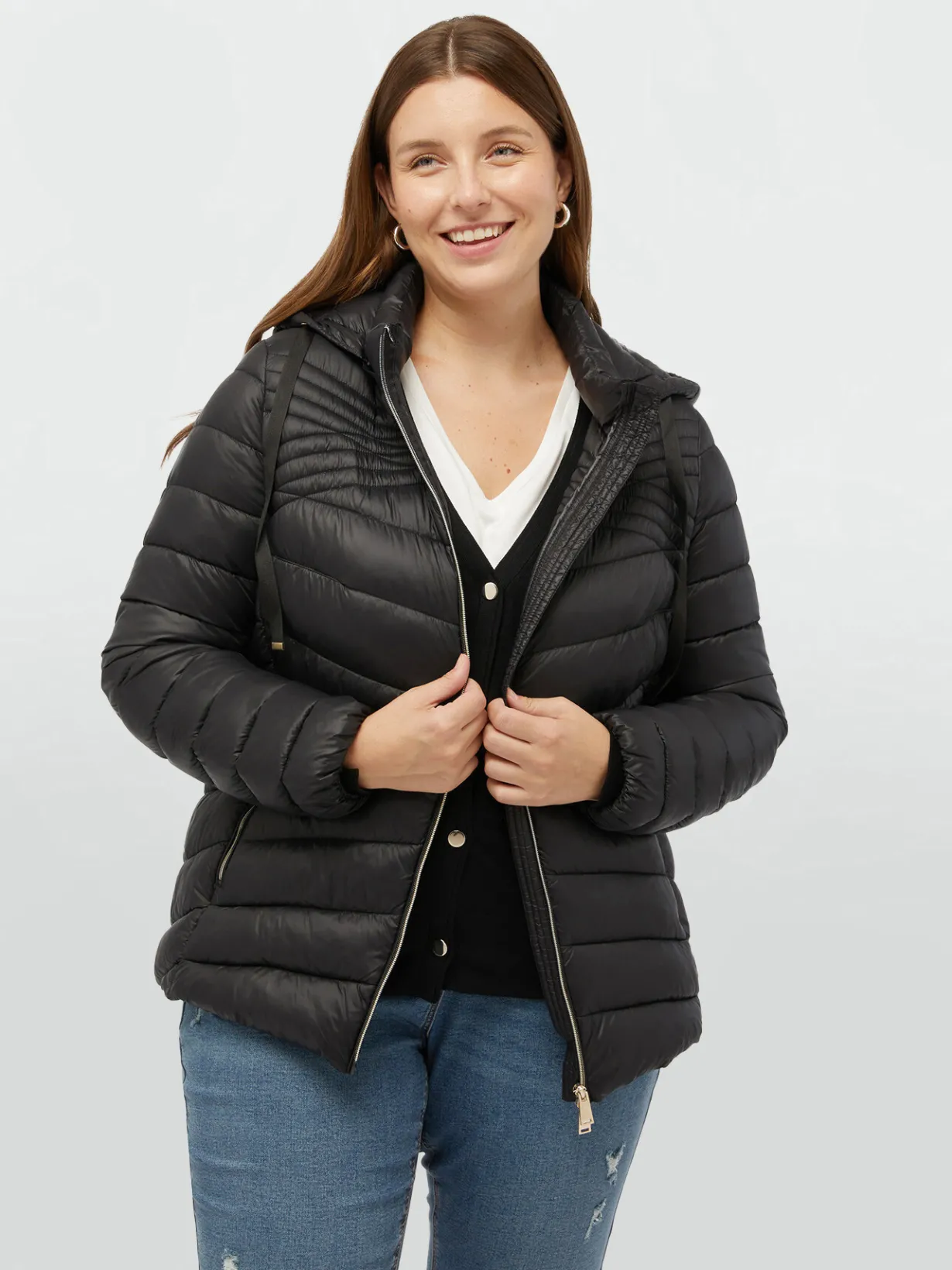 Fiorella Rubino Piumini|Piumino Leggero Trapuntato In Sorona® Aura