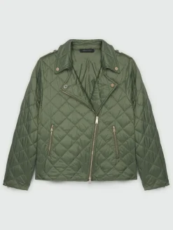 Fiorella Rubino Piumini|Piumino Stile Biker Trapuntato