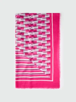 Fiorella Rubino Accessori|Sciarpa Con Stampa Geometrica
