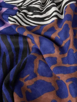 Fiorella Rubino Accessori|Sciarpa Stampata Animalier