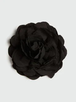 Fiorella Rubino Accessori|Spilla In Tessuto A Forma Di Fiore
