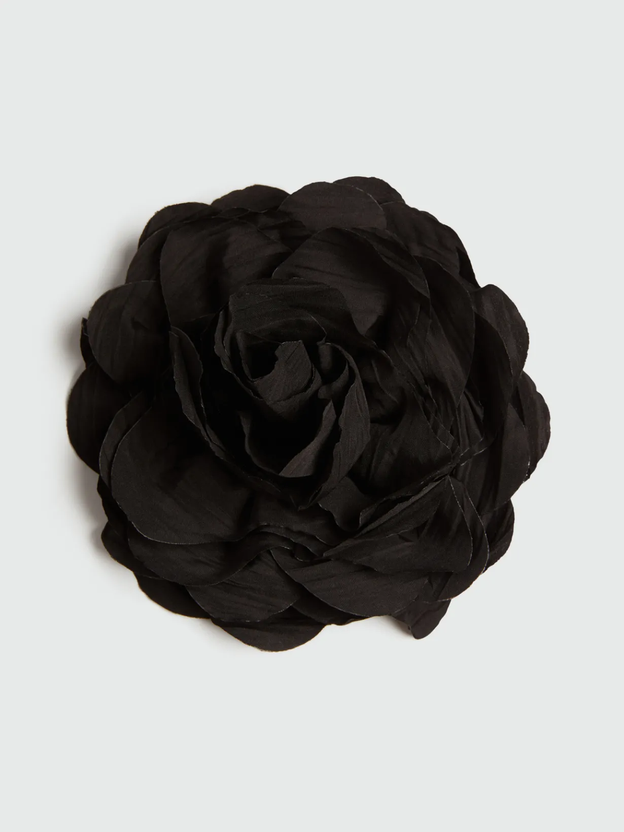 Fiorella Rubino Accessori|Spilla In Tessuto A Forma Di Fiore