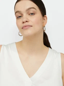 Fiorella Rubino Top E T-Shirt|Completi Colorati|Top Con Piega Davanti