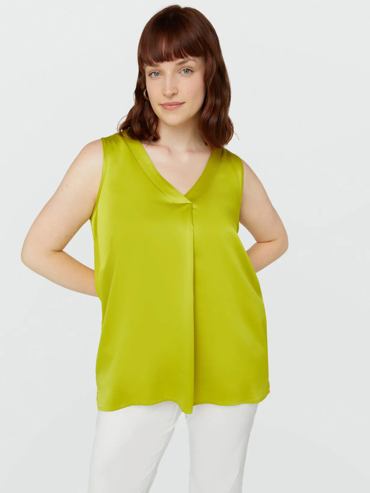 Fiorella Rubino Top E T-Shirt|Top Con Piega Davanti