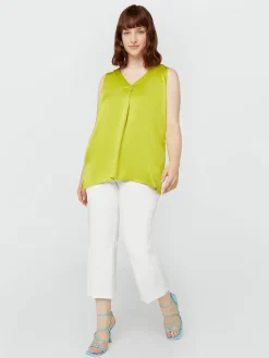 Fiorella Rubino Top E T-Shirt|Top Con Piega Davanti