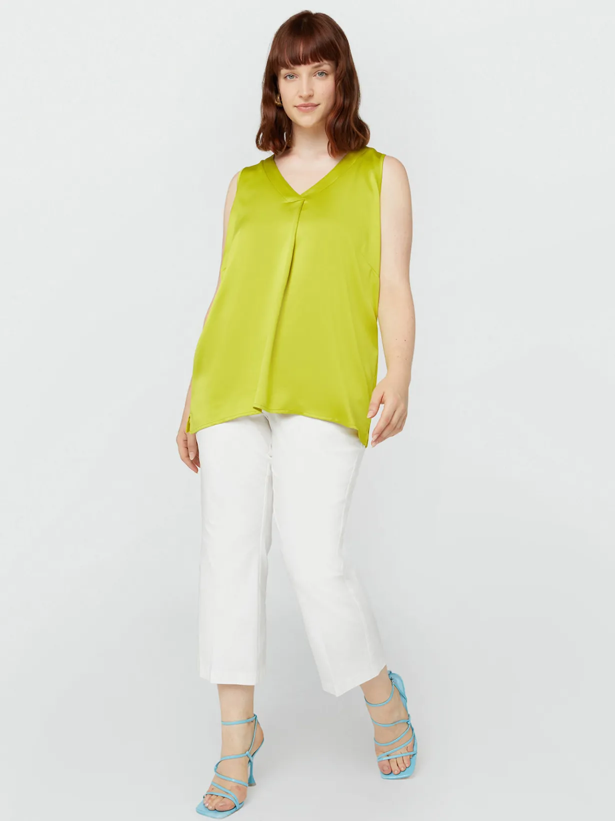 Fiorella Rubino Top E T-Shirt|Top Con Piega Davanti