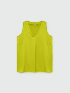 Fiorella Rubino Top E T-Shirt|Top Con Piega Davanti