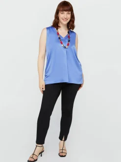 Fiorella Rubino Top E T-Shirt|Top Con Piega Davanti