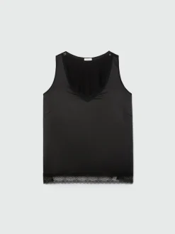 Fiorella Rubino Top E T-Shirt|Top Con Pizzo