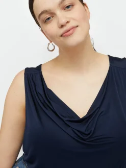 Fiorella Rubino Top E T-Shirt|Top Con Scollo Morbido