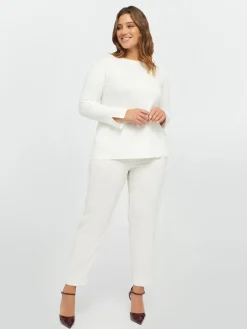Fiorella Rubino Maglie E Felpe|T-shirt Con Catena Sulla Scollatura