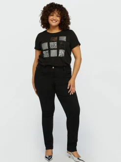 Fiorella Rubino Top E T-Shirt|T-shirt Con Grafica Animalier