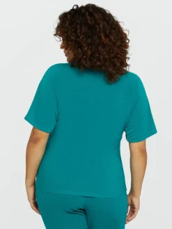 Fiorella Rubino Camicie E Bluse|Top E T-Shirt|T-shirt Con Ricamo Full Paillettes
