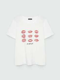 Fiorella Rubino Top E T-Shirt|T-shirt Con Stampa